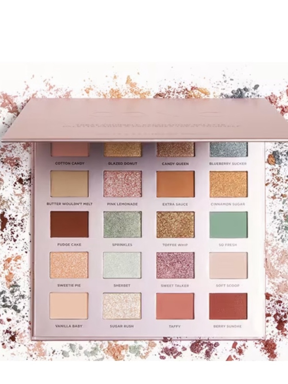 Iconic London Eyeshadow Palette NWT Shimmer Neutral Spring Shades Glam Makeup